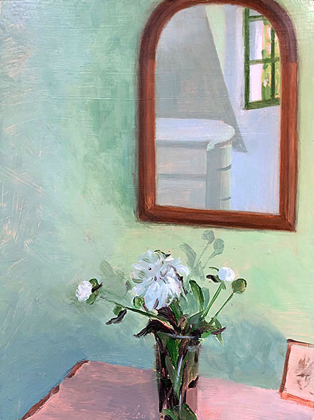 Reflection in the Green Room